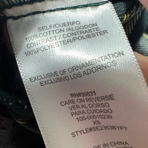 Sam Edelman Split Chiffon-Back Shirt - Picture 13 of 16